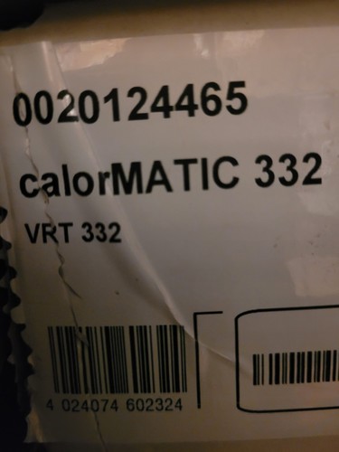 Vaillant calormatic vrt 332 - vrt,